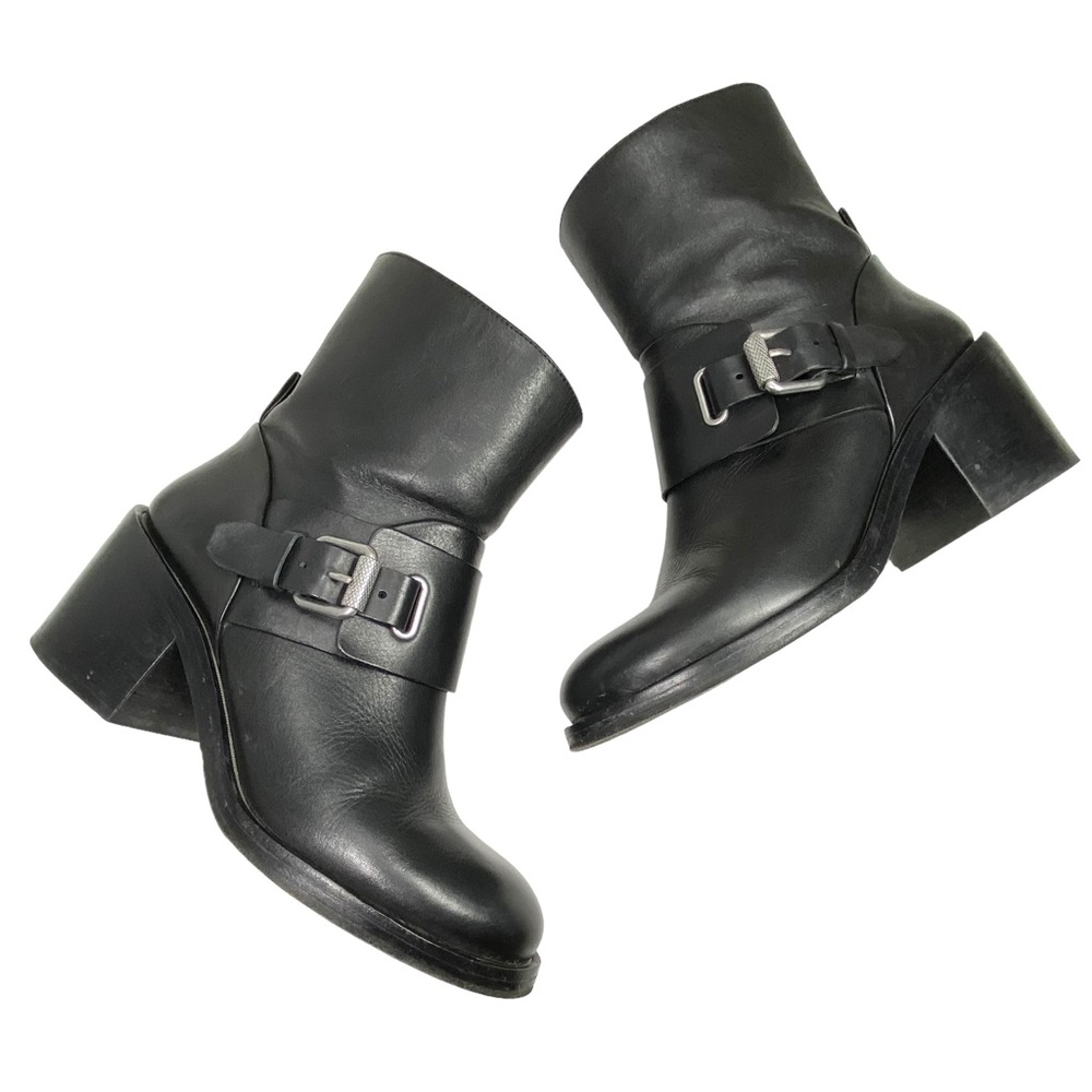 🔥 Allsaints Minkka Roller Black Moto Boot
